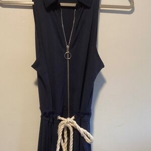 Forever 21 Navy Jumpsuit